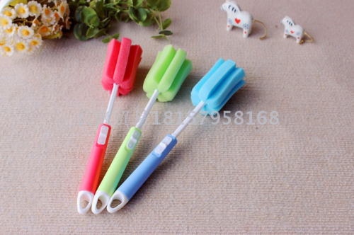 retractable sponge cup brush kitchen cleaning brush cup brush long handle brush