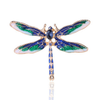 Hot Creative Dragonfly Brooch female Japan and South Korea lovely Brooch simple temperament accessories of versatile Brooch scarf buckle