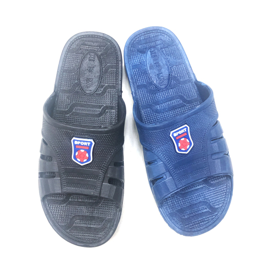 foreign trade summer pvc blowing sport plastic drop home outdoor non-slip bath men‘s slippers in stock support customization