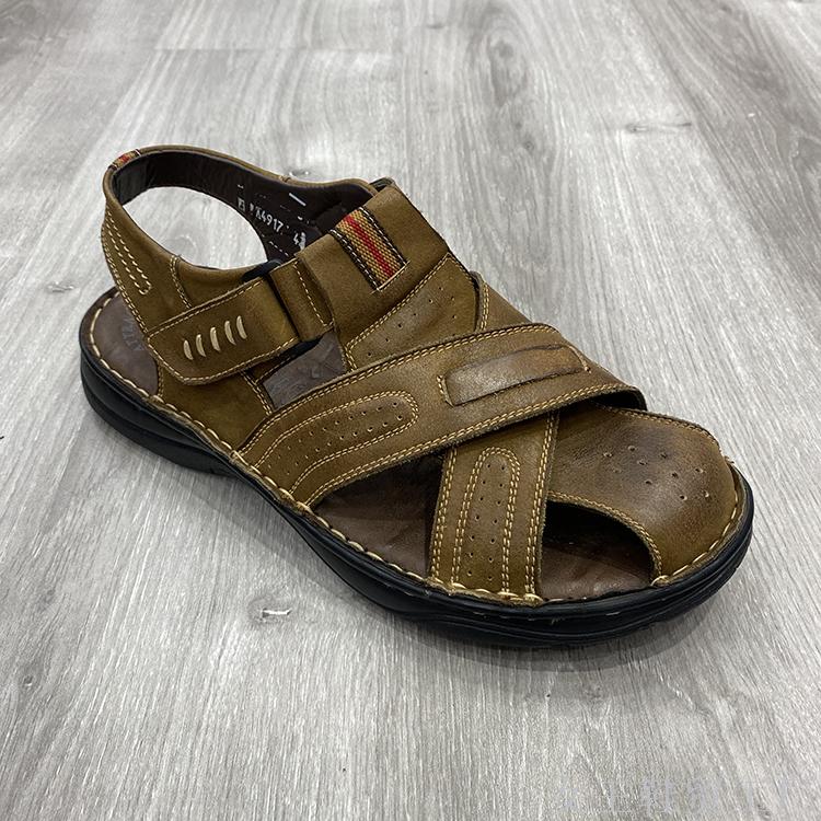 new leather sandals