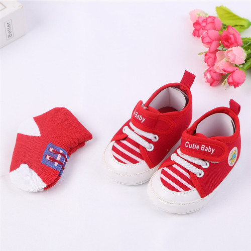 Baby Shoes Complete Set of Sock Shoes Super Soft Cartoon Baby Shoes Toddler Shoes Manufacturer