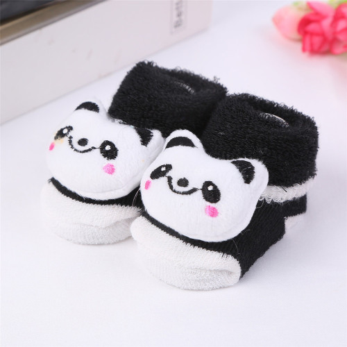 Little Panda Socks Shoes Baby Shoes Cartoon Head Baby Shoes Socks Manufacturers