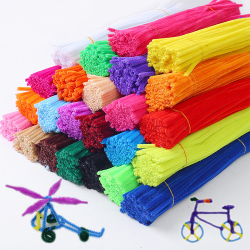 * factory wholesale twist stick hair root strip creative diy educational toys twist stick kindergarten handmade material pile strip
