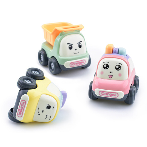 tiktok hot puzzle non-pull back car children‘s toy car boys and girls inertial car set children‘s toy 0-3 years old