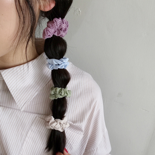 hair ring large intestine ring small ins simple pig intestine bm hair rope rubber band female hair tie