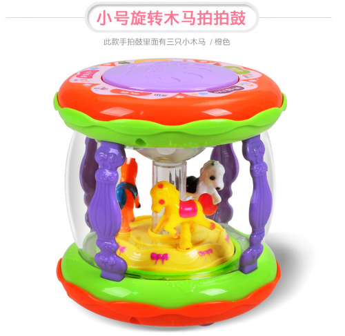 * children‘s educational hand drum toy story children‘s song music multifunctional drum baby early education pat drum toy