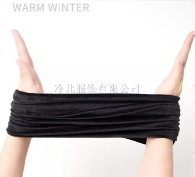New Winter Outdoors Fleece-Lined Fashion All-Match Dual-Use Warm Men's and Women's Multi-Purpose Scarf Ski Scarf Bandana Neck Scarf