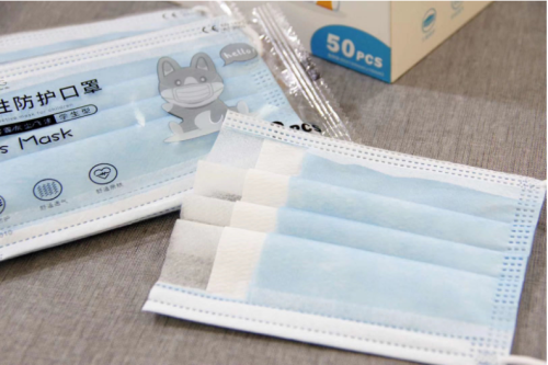 disposable mask ziplock bag children‘s mask sealing bag customized spot meltblown cloth