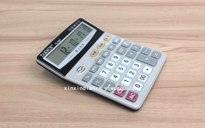 taksun语音计算器880真人发声计算器文化用品计算器会计专用文具_昕昕