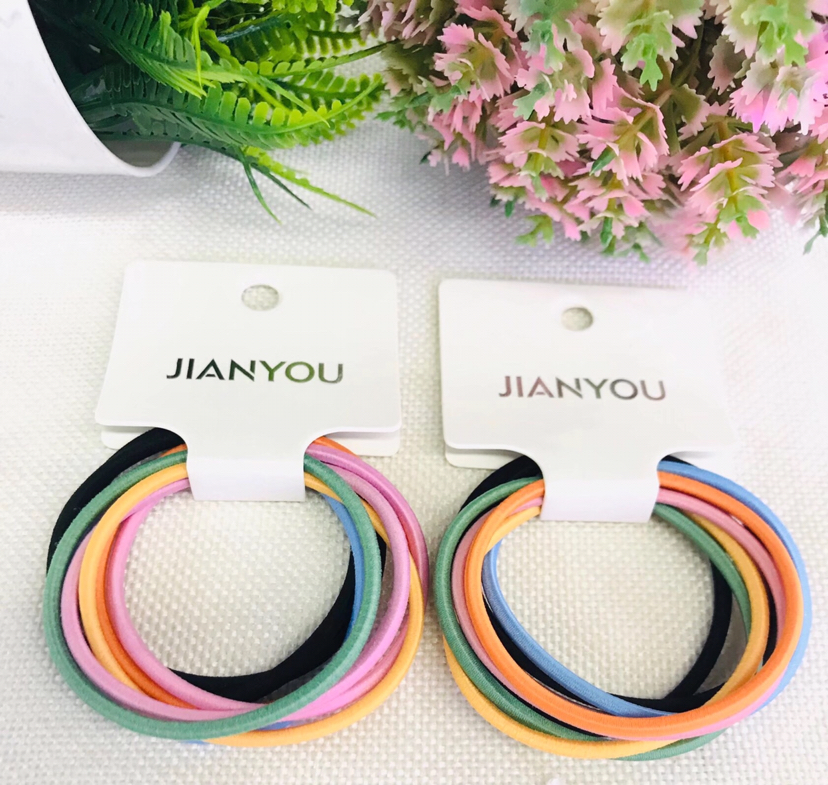 Jointless Rubber Band adult headpiece Korean high Elastic Ha...
