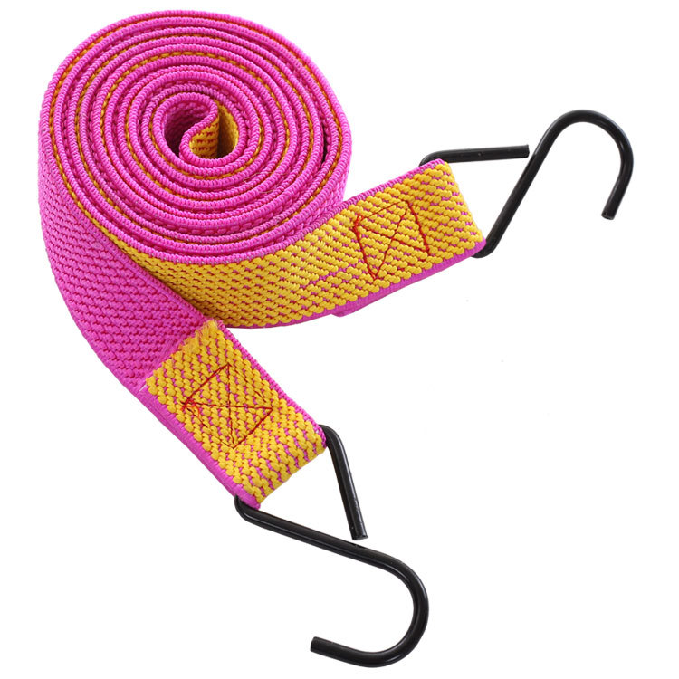 3.0cm wide and 1.8m long motorcycle rope Electric bicycle strap with an elastic rope strap cargo bag