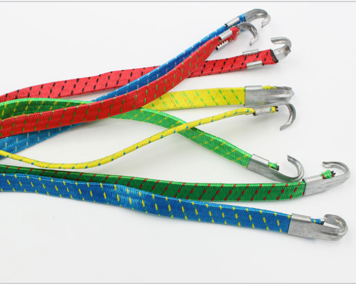 Cm1.5m High elastic luggage rope for electric Bikes Bicycle lashing for luggage belt pulling elastic