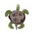 Pet products new stuffed toy Dog voice bite stuffed turtle figurines grinding teeth creative fun toys