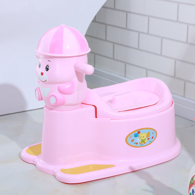 Shunsheng Manufacturers Direct selling Children with Handrails Portable baby Bedpan Plastic Children's toilet Project