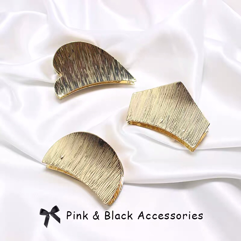 Large Korean Ins Grip Metal Hair Clip European and American ...