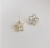 Sterling Silver Exquisite Simple Cool summer Fresh high sense of earrings female exquisite French Web celebrity