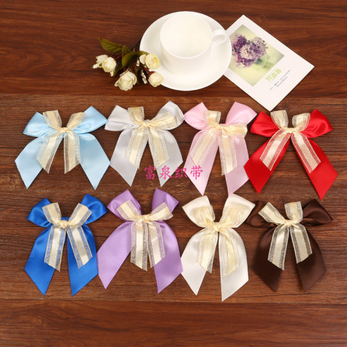 Exquisite Candy Color bow Fashion DIY Handmade Ornament Accessories Exquisite Bow Tie Clothing Accessories Popular 