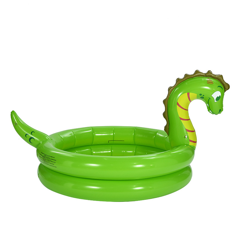 Creative Cartoon Dinosaur Children Swimming Pool New Inflatable Pool Portable Paddling Toy Factory D