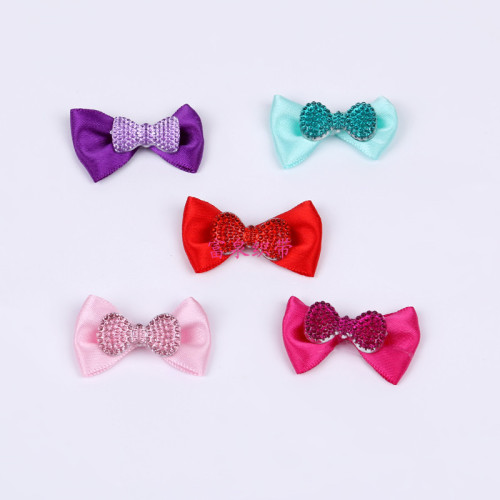 Factory Direct Supply Women‘s Cartoon Bow Headband Multi-Color Mixed Batch Decorative Head Flower Simple Hair Band Wholesale