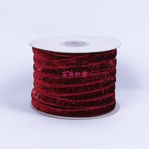 ribbon wholesale purplish red wedding supplies ribbon 1.2cm polyester ribbon double-sided ribbon wholesale