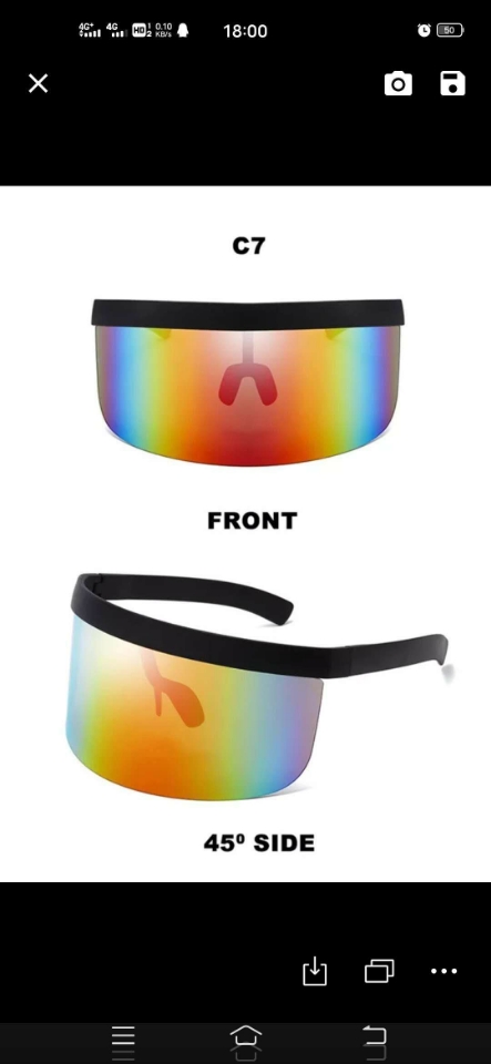 Protective mask windproof splash proof and dust proof goggles sunglasses popular 