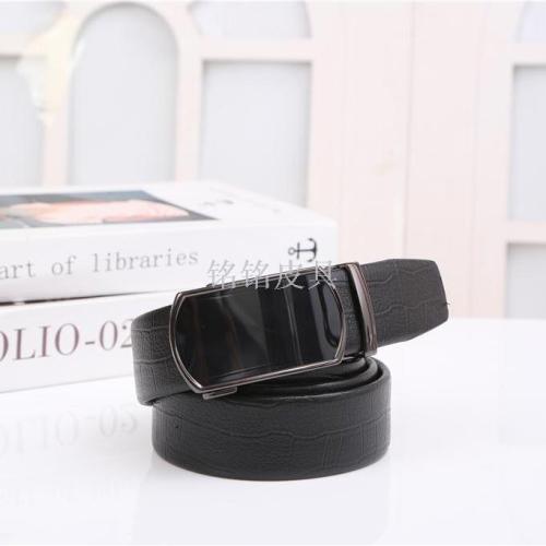 Factory Direct Supply Men‘s Leather Belt Business Soft Leather Comfort Click Belt