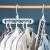 X51-8213 Multifunctional Hanger Storage Fantastic Hanger Student Magic Folding Clothes Drying Clothes Rack