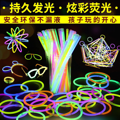 silver glow sticks