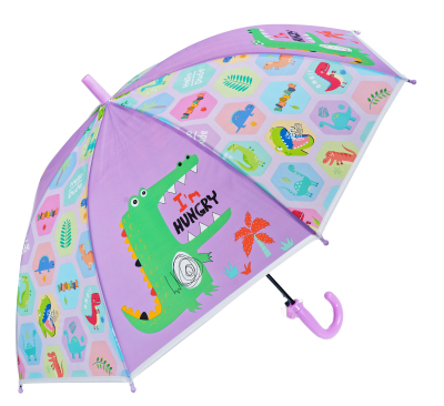 Automatic Poe Dinosaur Umbrella Fashion Cartoon Umbrella Children's Umbrella Plastic Umbrella Advertising Umbrella Customization