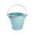 Collapsible plastic bucket Bath bucket travel outdoor car water storage bucket Laundry bucket