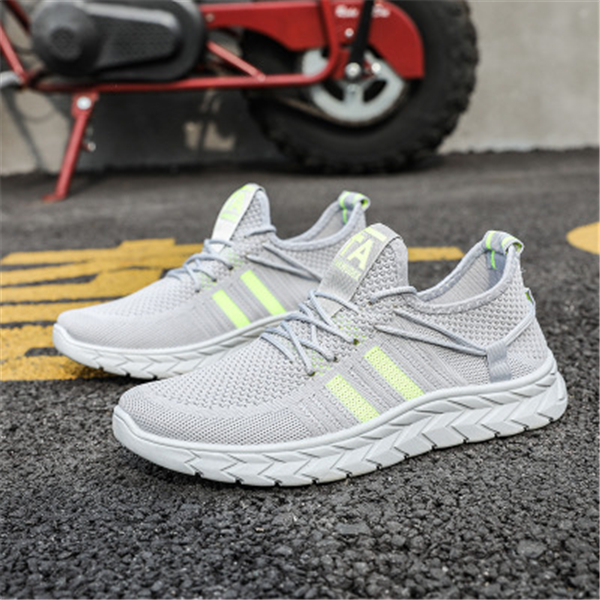 Men's 2020 Summer New Mesh Trendy Shoes Men Fly-Knit Sneaker...