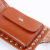 Personality Willow ding Crocodile Short Men's Wallet Dark Horizontal Wallet Multi-function Card Bag