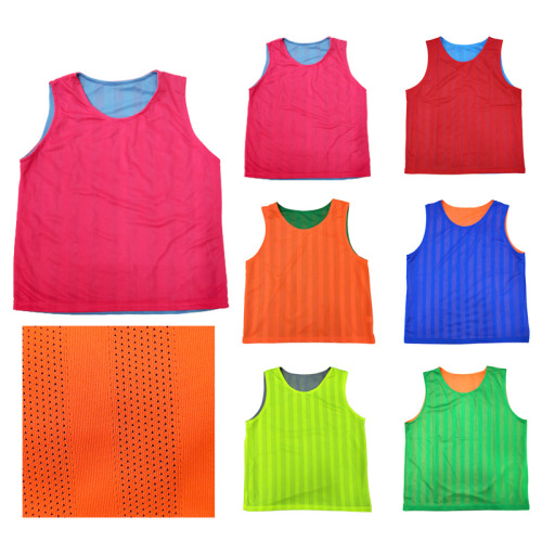 Racing Suit Mesh Waistcoat Double-Sided Sports Vest Football \Basketball Team Clothes Student Competition