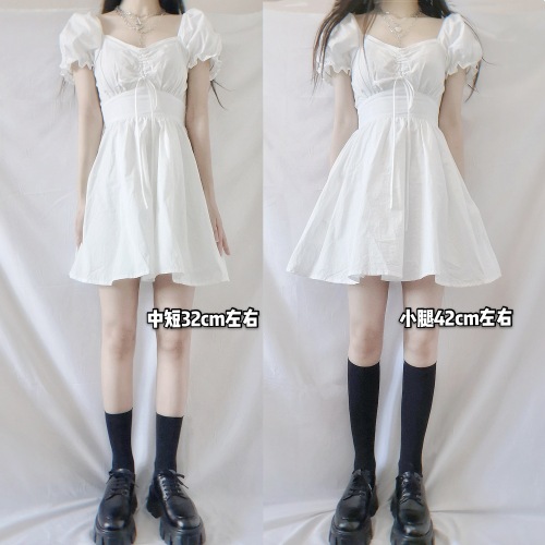 black and white velvet jk uniform all-match mid-calf socks thin lolita calf socks japanese student women‘s socks