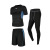 Fitness Running suit men's Fitness suit exercise three-piece gym morning Run Dry Training Tights fall