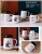 New mirror cup CERAMIC Vacuum cup Office Mug 10 10 Creative personality trend lovely water cup with cover