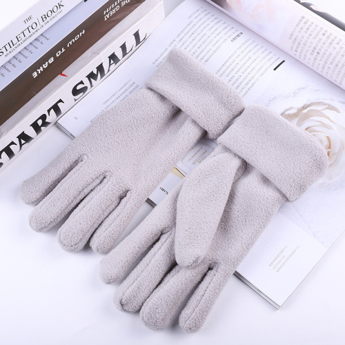 Personality for Men and Women Suitable for Anti-Freezing Fashion Dustproof Winter Women‘s Thickened Couple Warm Cold Air Multicolor Gloves