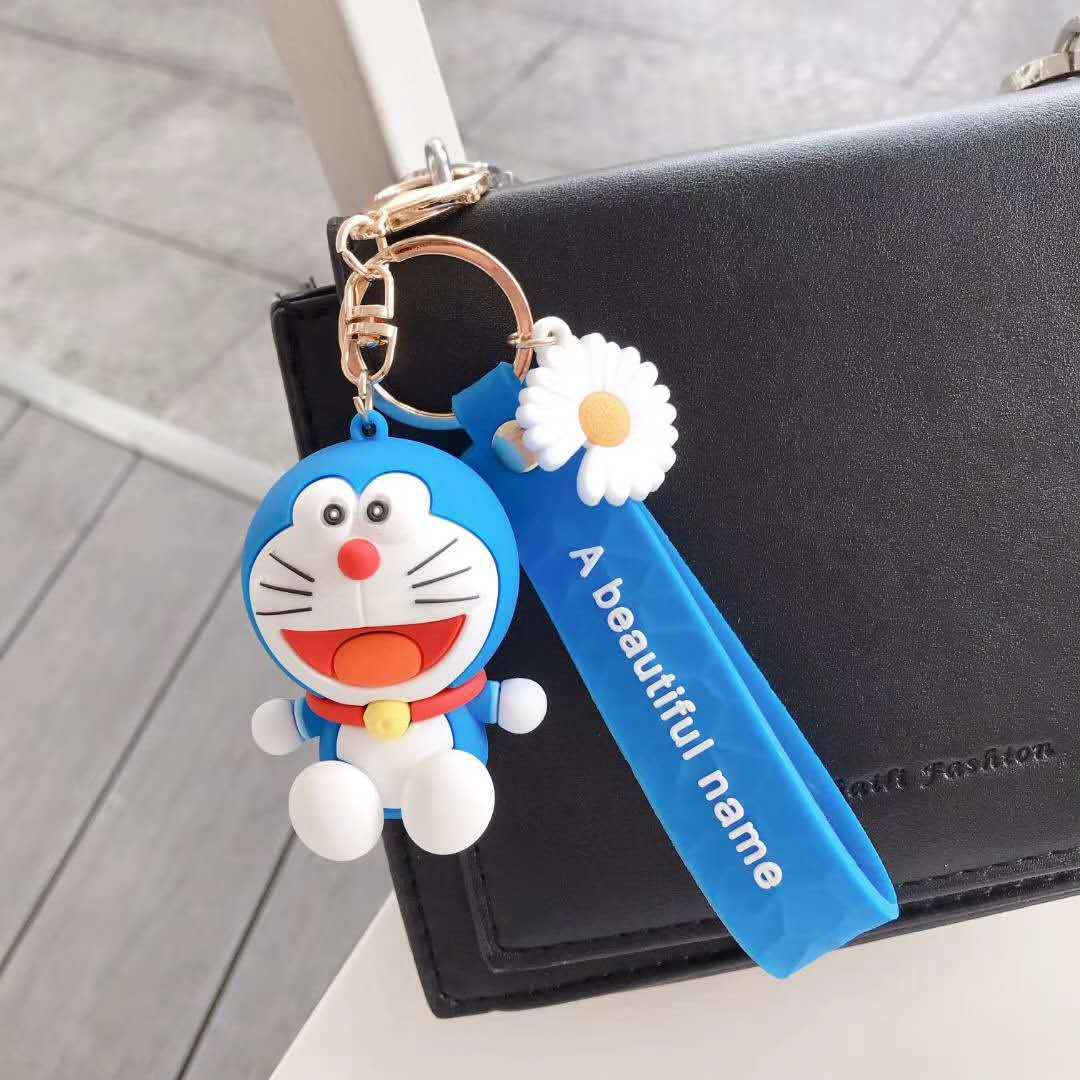 Tinker bell cat Keychain Daisy trend Pendant bag Trinket Web celebrity machine cat car keychain ring