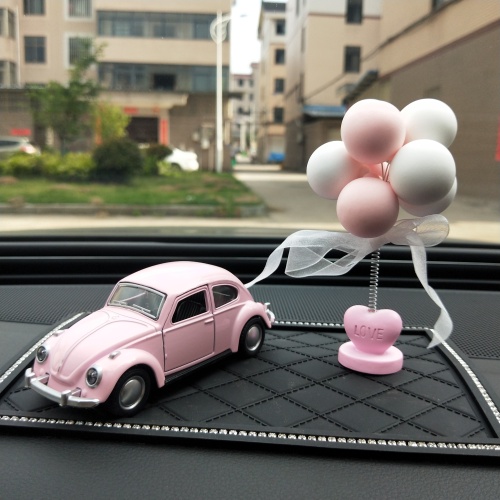 Retro Classic Car Beetle Alloy Car Model Children‘s Toy Pull Back Car Cake Baking Decoration car Decoration Female