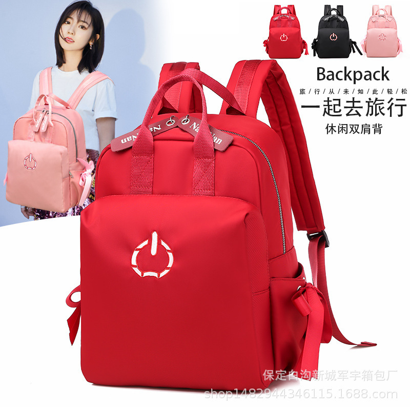 Foreign Trade for Women with shoulders  New fashion Women's Backpack Spring/ Summer New College