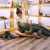 Simulated Crocodile Doll 3D Plush Toy Cute and Lazy Crocodile Pillow Large Size Sleeping Ragdoll Doll Puppet