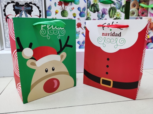 Manufacturer Gilding Paper Bag Christmas Gift Handbag Cake Gift Bag Valentine‘s Day Ins Gift Bag Custom