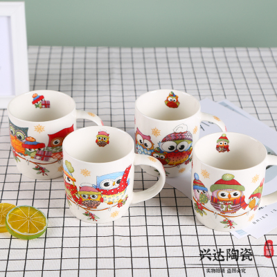American Ceramic Coffee Cup Couple's Cups Wedding Gift Box Mug Set British Afternoon Tea Set