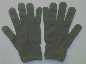 Green Full Nylon Gloves Dust-Free Protective Gloves Stain-Resistant Wear-Resistant Gloves Work Protective Gloves