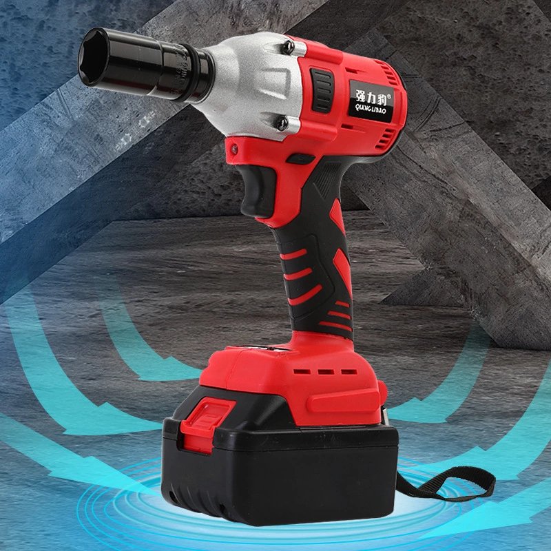 供应电动扳手48v88v充电大艺电动扳手搭架锂吊腿裤高端净子持莲华