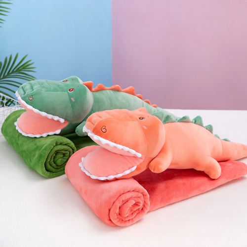 [Cartoon Airable Cover] Creative New Airable Cover Cute Unicorn Hippo Plush Pillow Airable Cover