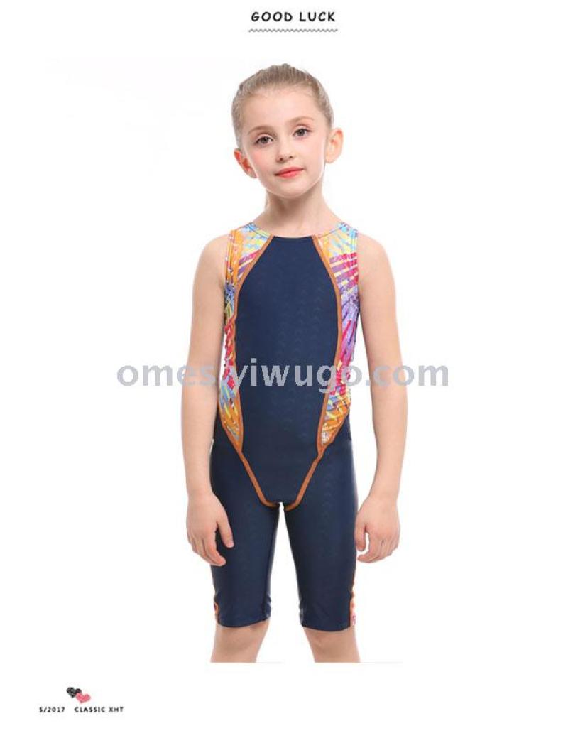 Supply Children's swimsuit Girls' one-piece swimsuit Middle school ...