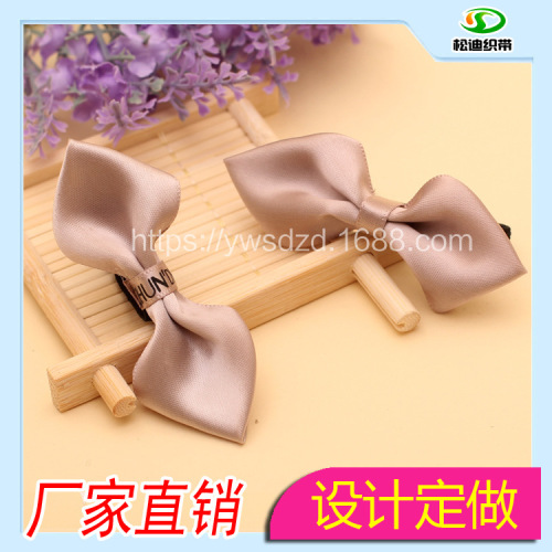 Factory Customized Perfume Bottle Packaging Handmade Ribbon Bow Floral Decorations Accessories