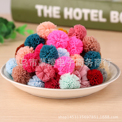 brocade ammonia tennis flower ball handmade ball bright color factory direct sales quality assurance large quantity congyou