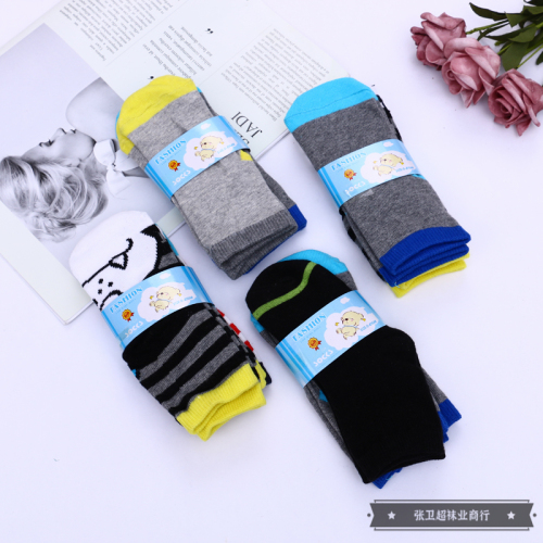Children‘s Socks Summer Thin Cotton Material Boys and Girls Toddler Baby Middle Tube Socks Color Variety